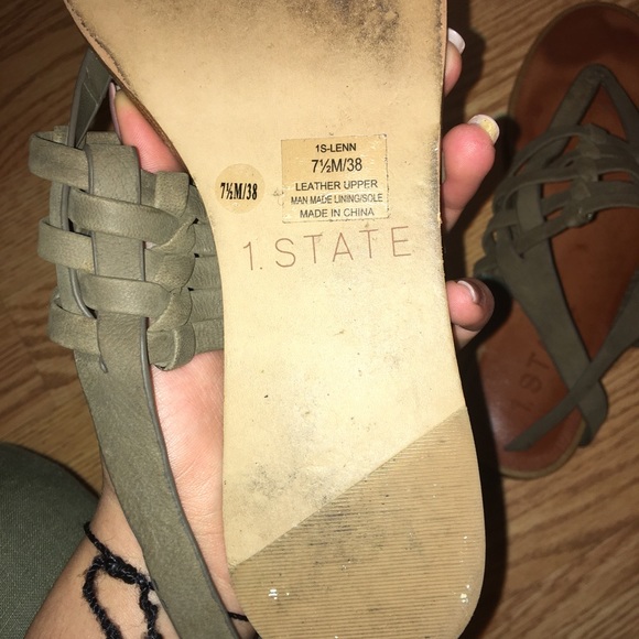 1.Slate Sandals - Picture 2 of 2